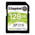 Kingston SDXC 128GB Canvas Select Plus Class 10 UHS-I 100MB/s (SDS2/128GB)