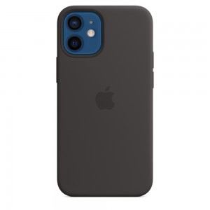 Apple iPhone 12 Mini Silicone Case Black MHKX3