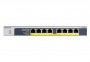 Netgear Gigabit Unmanaged Switch Series (GS108PP) 8-Port Gigabit Ethernet High-power PoE+ Unmanaged Switch with FlexPoE (123W) (GS108PP-100EUS)