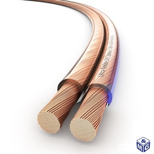 M&G-Techno 2x2.5 mm² CCA Copper Cable 1m