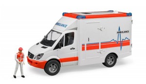 Bruder MB Sprinter Ambulance With Driver (02536)