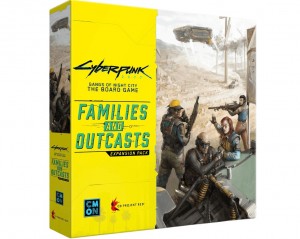 CMON Global Limited Cyberpunk 2077: Gangs of Night City - Families and Outcasts (EN)