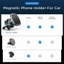 Lisen Magnet Mobile Phone Holder Black (6 Strong Magnets included)