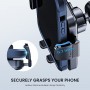 CINDRO Mobile Phone Ventilation Type Holder for Cars (Upgrade Military Class Hook Clip)
