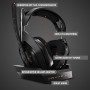 ASTRO A50 Wireless Headset + Base Station - 15m range for Xbox, PC, Mac - Black / Gold